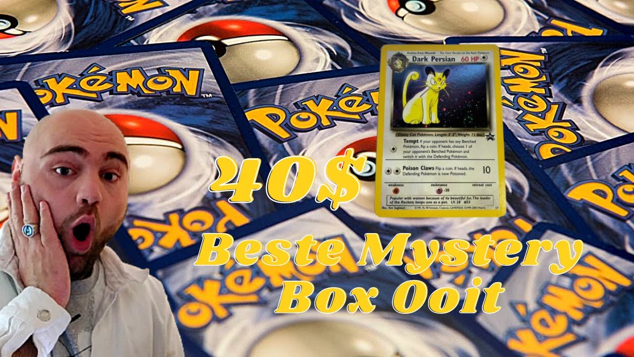 Pokemon Mystery Box Unboxing