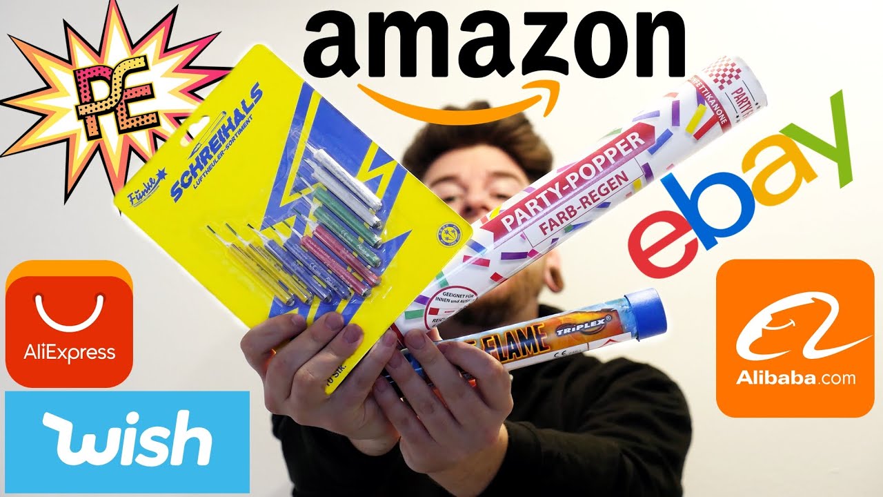 Was passiert wenn man FEUERWERK auf WISH & AMAZON bestellt? | PyroExtrem