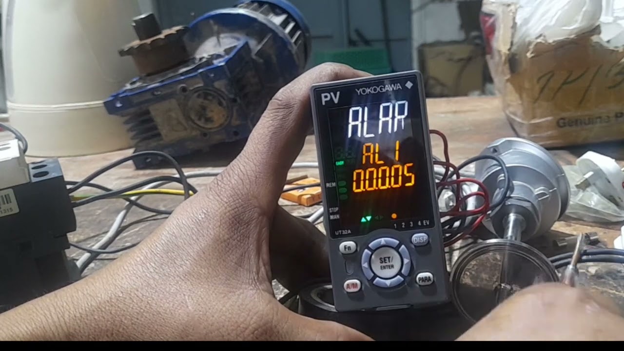 UT32A | PV  YOKOGAWA UT32A |  Temperature Control UT32A  | UT32A  PT100 Sensor Setting | PT100 Pv