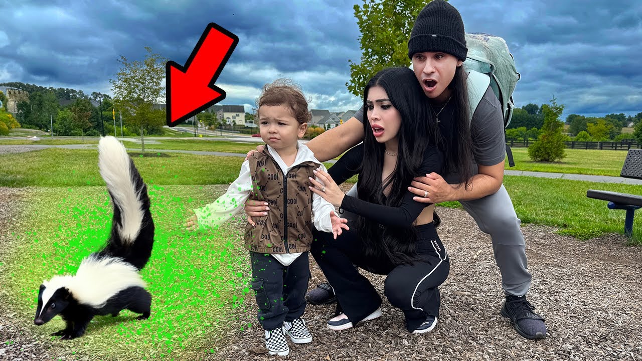 A Vicious Skunk ATTACKED Our Baby!