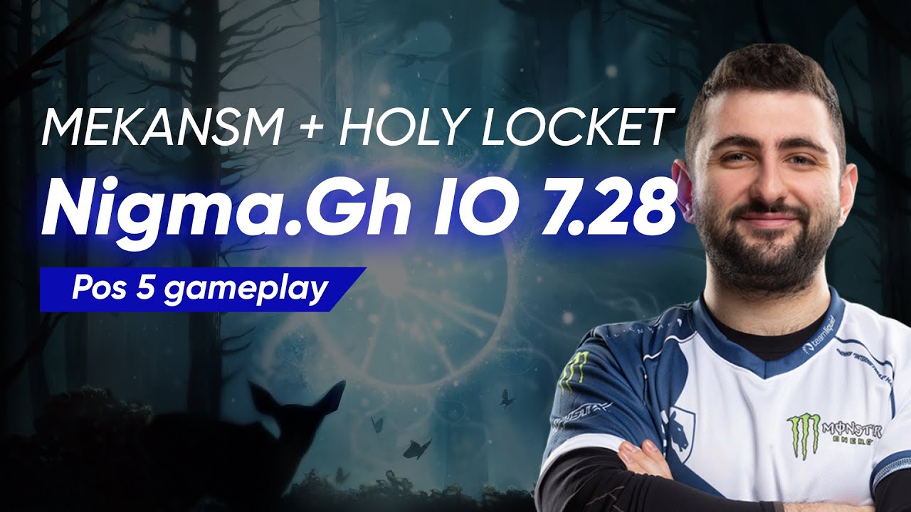 Nigma.Gh IO Hard Support Pos 5 | Full Gameplay Dota 2 7.28
