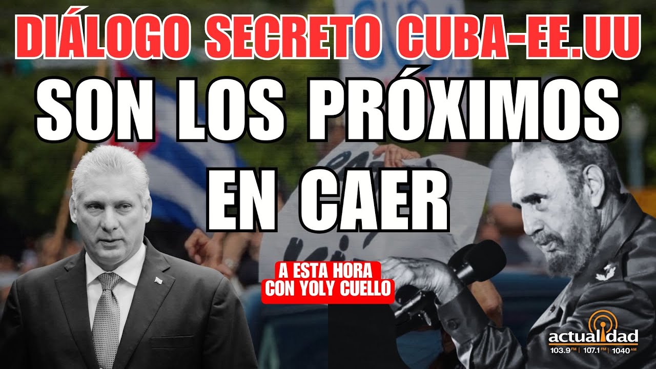 ¿Fin del castrismo? Venezuela y EE.UU. empujan a Cuba al colapso | A Esta Hora con Yoly Cuello
