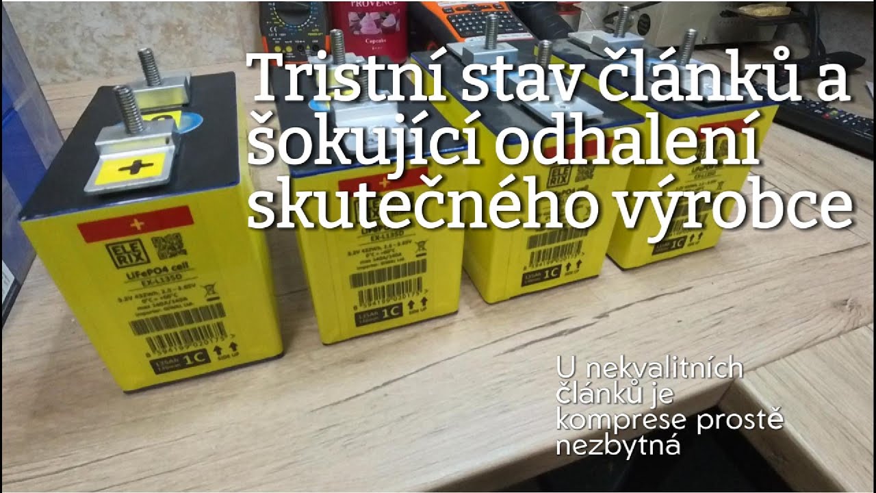 Jak důležitá je komprese.. U nekvalitních článků je dokonce nezbytná. Kdo je skutečný výrobce?