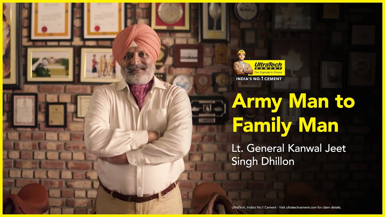 Army Man to Family Man - Lt. General Kanwal Jeet Singh Dhillon | Ghar Ek Mauka Ek | UltraTech