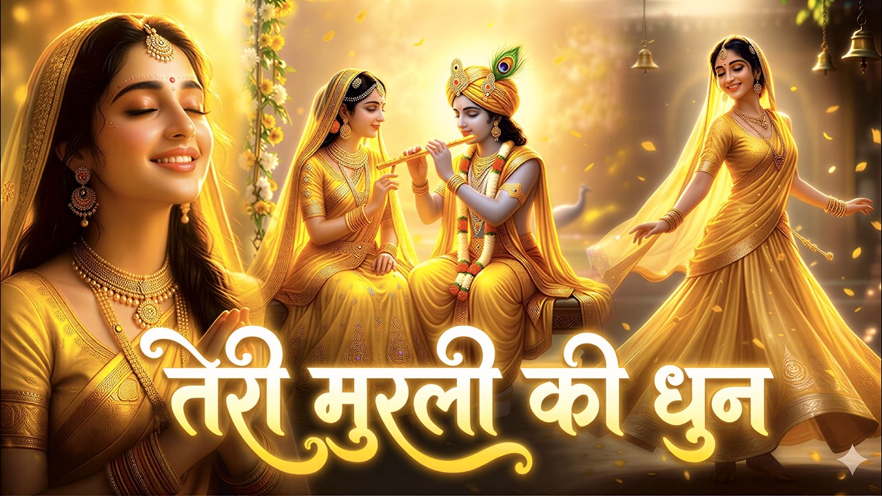 तेरी मुरली की धुन सुनने मैं बरसाने से आयी | Teri Murli Ki Dhun - Most Popular Radha Krishna #bhajan