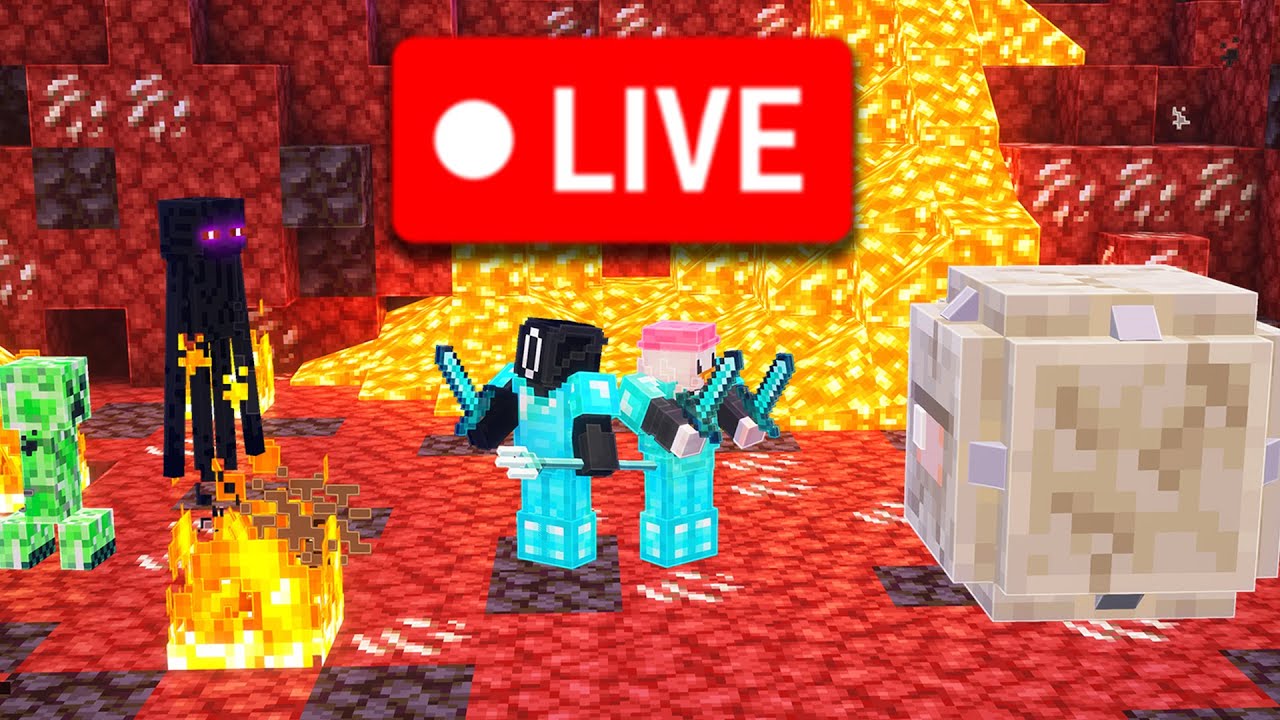 Das Nether update auf der Youtuber Insel 3!!!