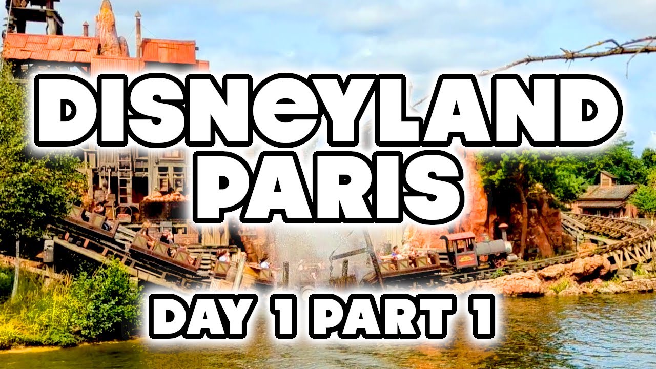 DISNEYLAND PARIS - DAY 1 - PART 1 - AUGUST 2024