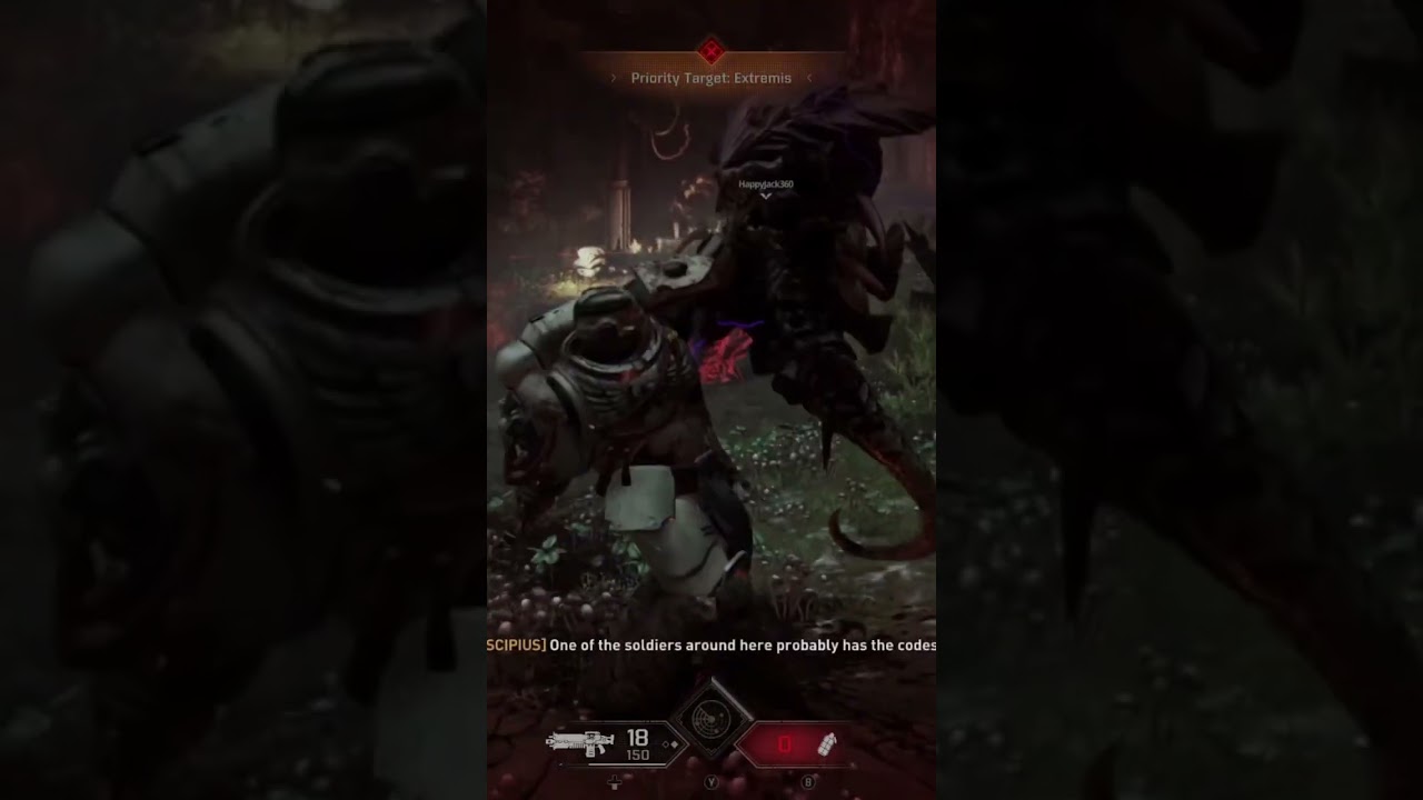 Destroying a Tryanid Zoanthrope | Space Marine 2