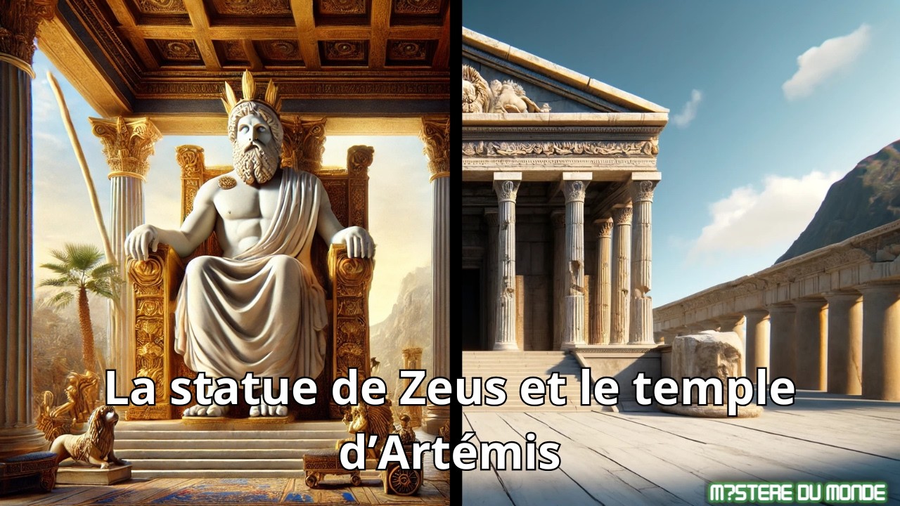 Les Merveilles Oubliées : La Statue de Zeus et le Temple d'Artémis, Trésors de l'Antiquité