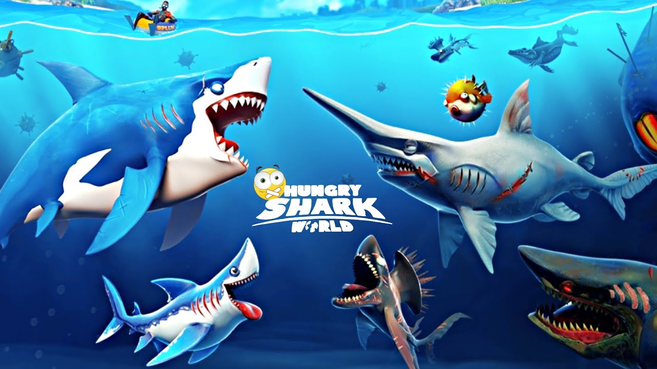 Hungry Shark World - TUBAR&Atilde;O DUENDE &Eacute; MUITO FORTE ( Jogo Gr&aacute;tis de Celular )