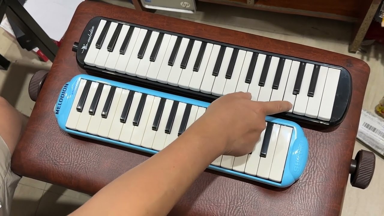 Cách Dùng Sticker Dán Nốt Cho Kèn Phím Thổi Hơi 32 Và 37 Phím Melodion, Melodica, Pianica