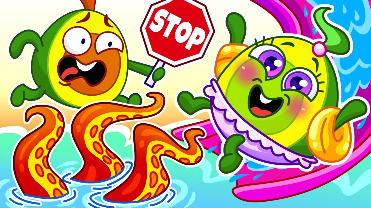 Play Safe At The Beach 🐟 Be Careful, Baby 😨 | Safety Tips At The Beach by Penny Playtime