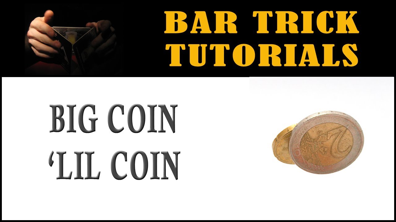 Coin Bar Tricks: Big Coin Magic Revealed | Bar Tricks to Impress Women