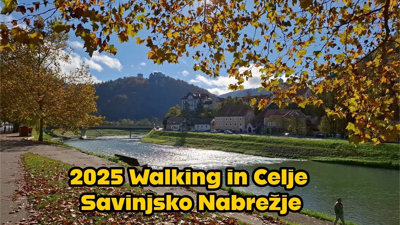 2025 Walking in Celje | Savinjsko Nabrežje