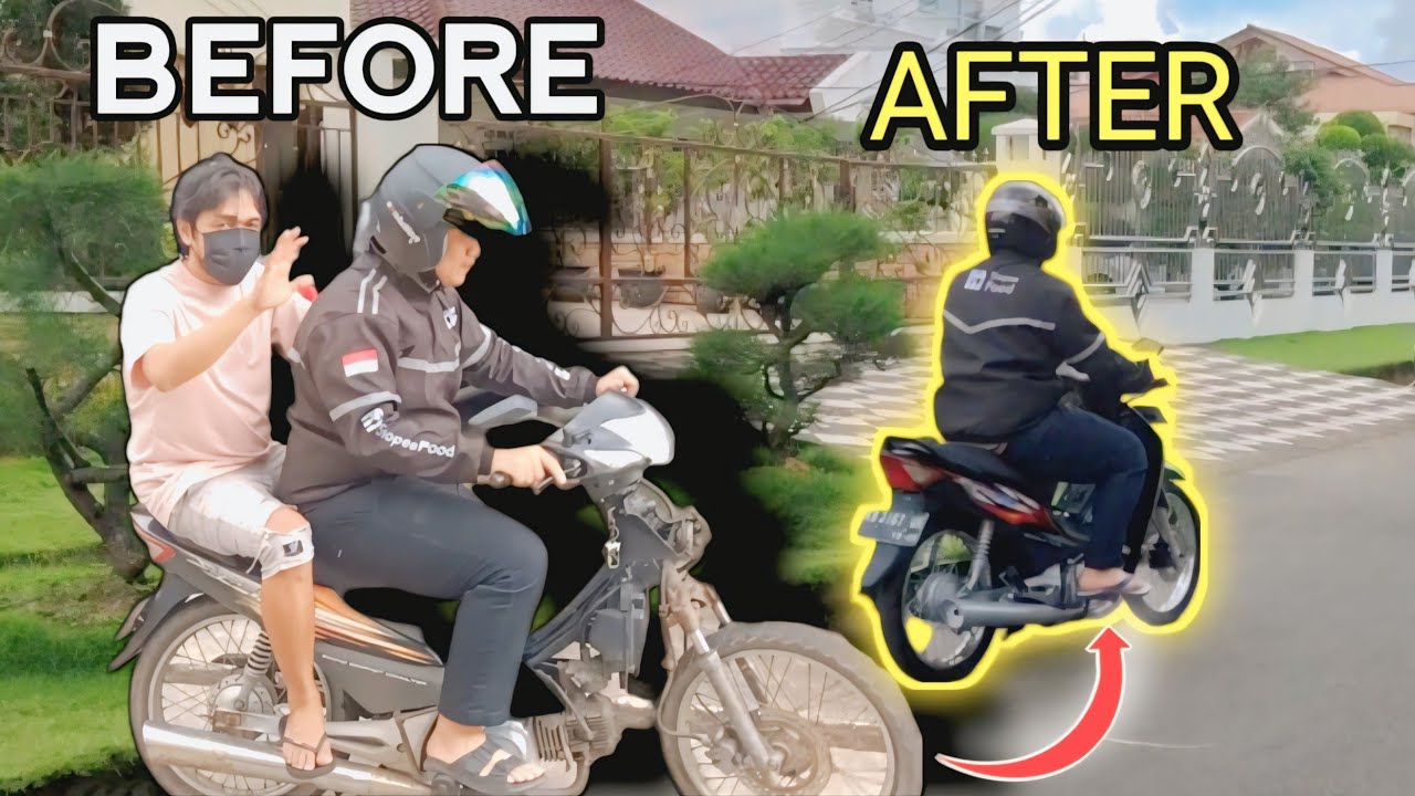 FREE RESTORATION ! Honda Supra Fit 2006 - RESTORASI MOTOR OJOL KONDISINYA PARAH BANGET !!!
