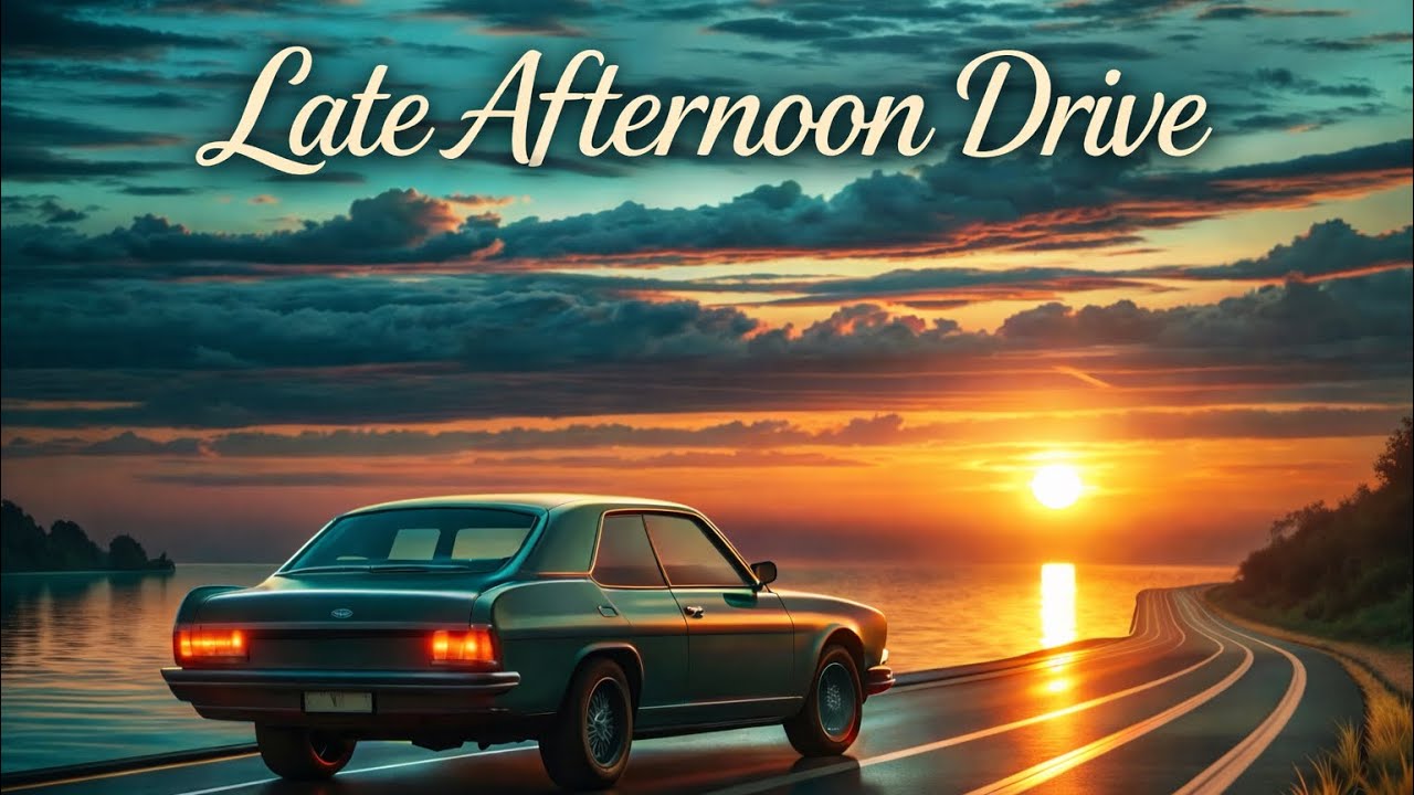 Late Afternoon Drive 🌇 Smooth Lounge Jazz for Sunset Roads