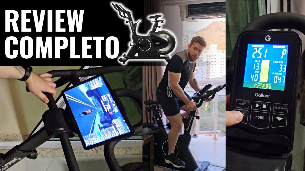 Bicicleta Ergométrica Smart Magnética Gallant GSB18SMGA-PT / Não compre essa bike antes de assistir.