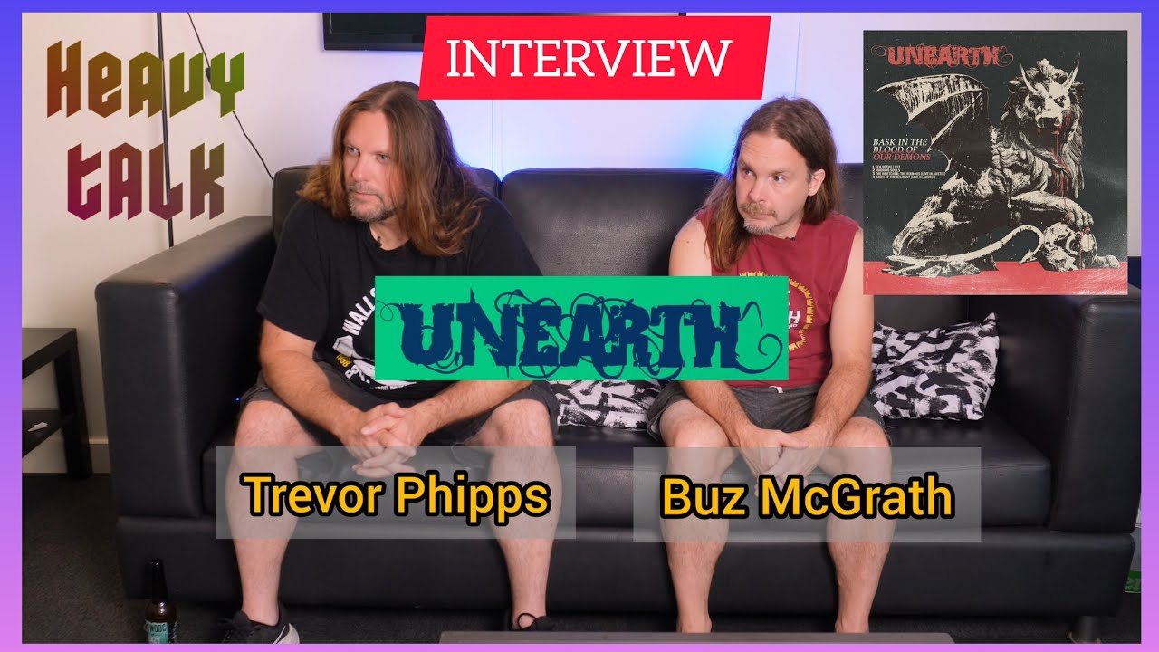 Unearth - Interview with Buz and Trevor about modelers, environment, streaming , metalcore...