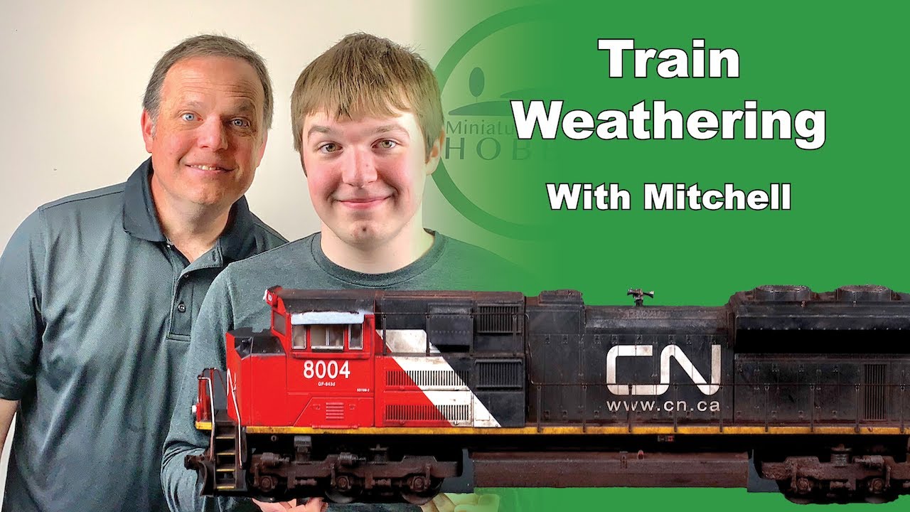 [Easy & Fast OIL & PIGMENT HO SCALE WEATHERING]-How to Weather Locomotives for Model Railroads