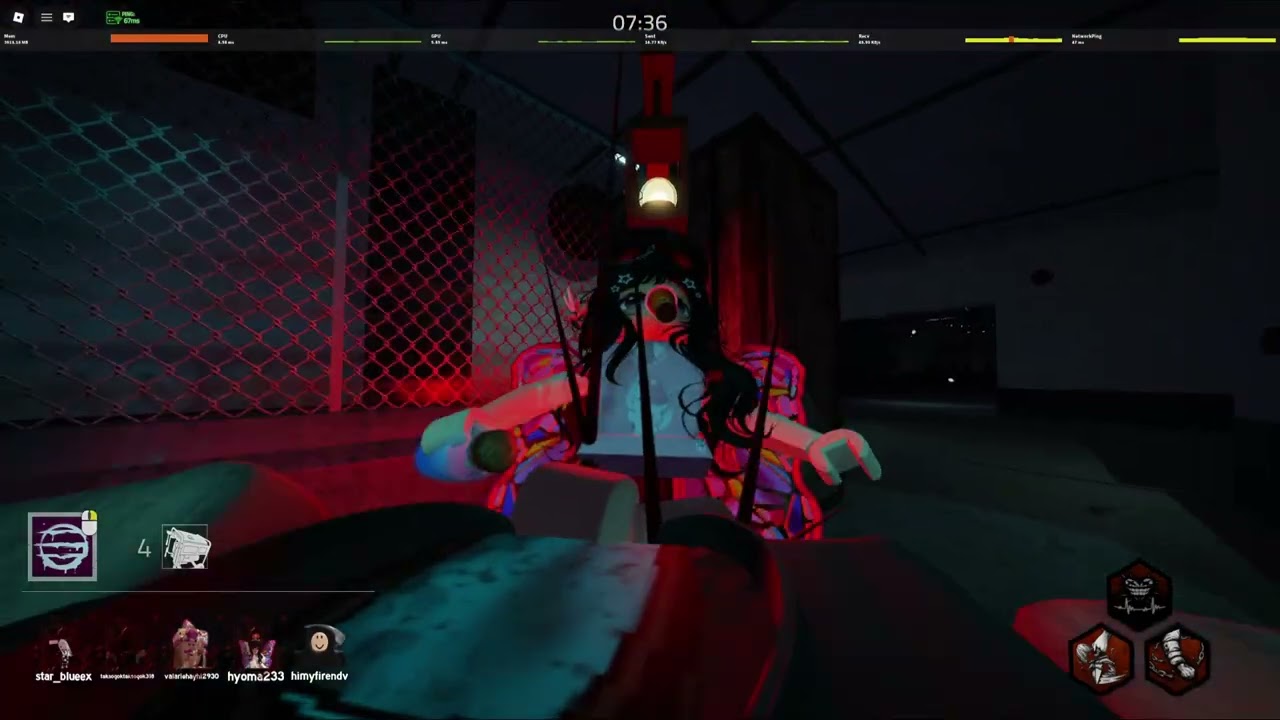 i played against my friends in violence district.