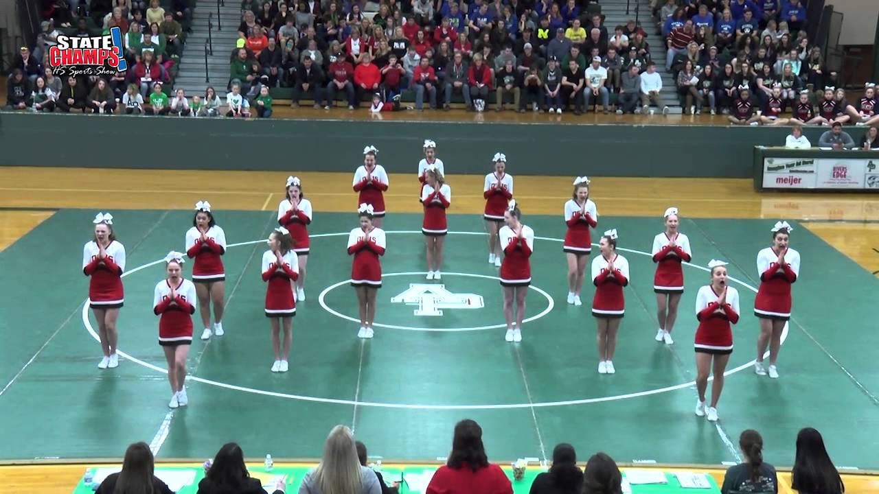 Divine Child - 2016 Division 2 Cheer Regional - 4th Place Finish