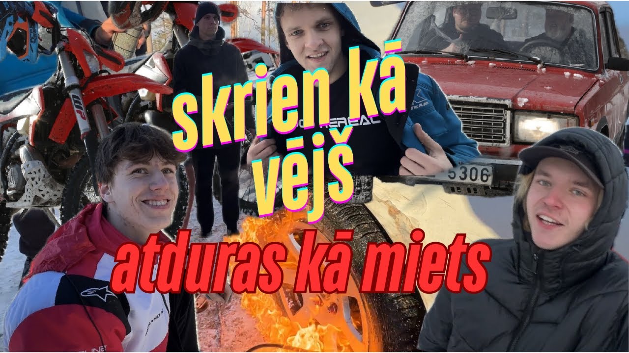 TRASE, ADRENALĪNS UN SMIEKLI - VIENĪGAIS KAS TRŪKA, BIJA MAZLIET SAĶERES! 😂🏁