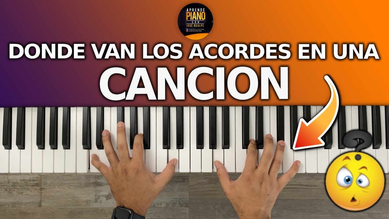 ACENTO MUSICAL | EL SECRETO PARA SABER DONDE VAN LOS ACORDES EN UNA CANCIÓN