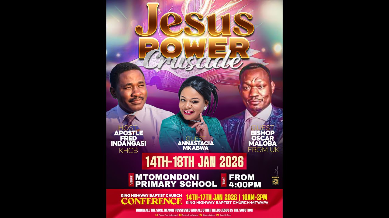 JESUS POWER CRUSADE// LAST DAY// 18TH JAN 26// THANK YOU FOR JOINING US