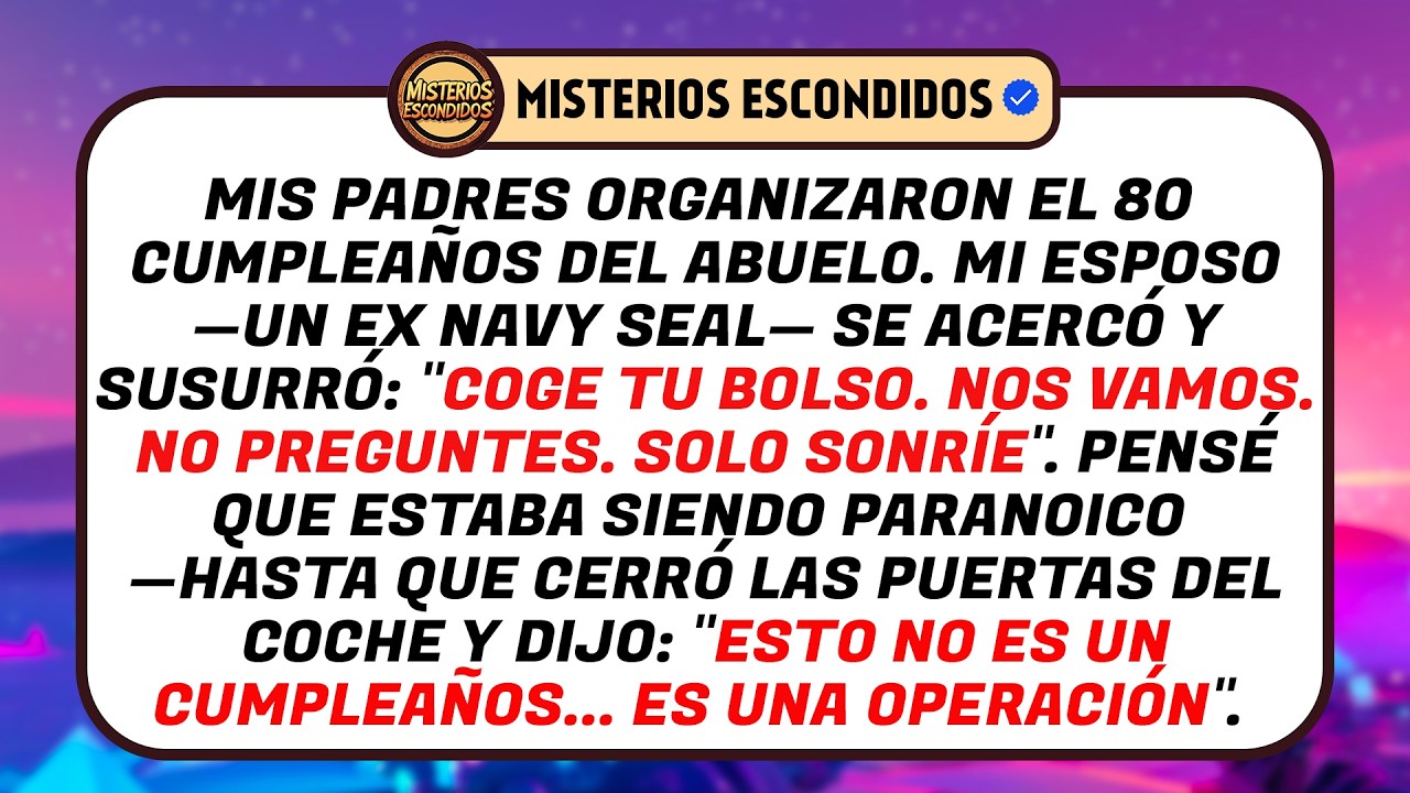 Creí Que Era Solo Una Fiesta Familiar, Pero Mi Seal Me Susurró: «Esto No Es Un Cumpleaños…»
