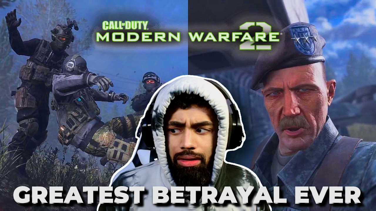 This is STILL the GREATEST Betrayal in Gaming HISTORY!!! | Call of Duty: Modern Warfare 2 REMASTERED
