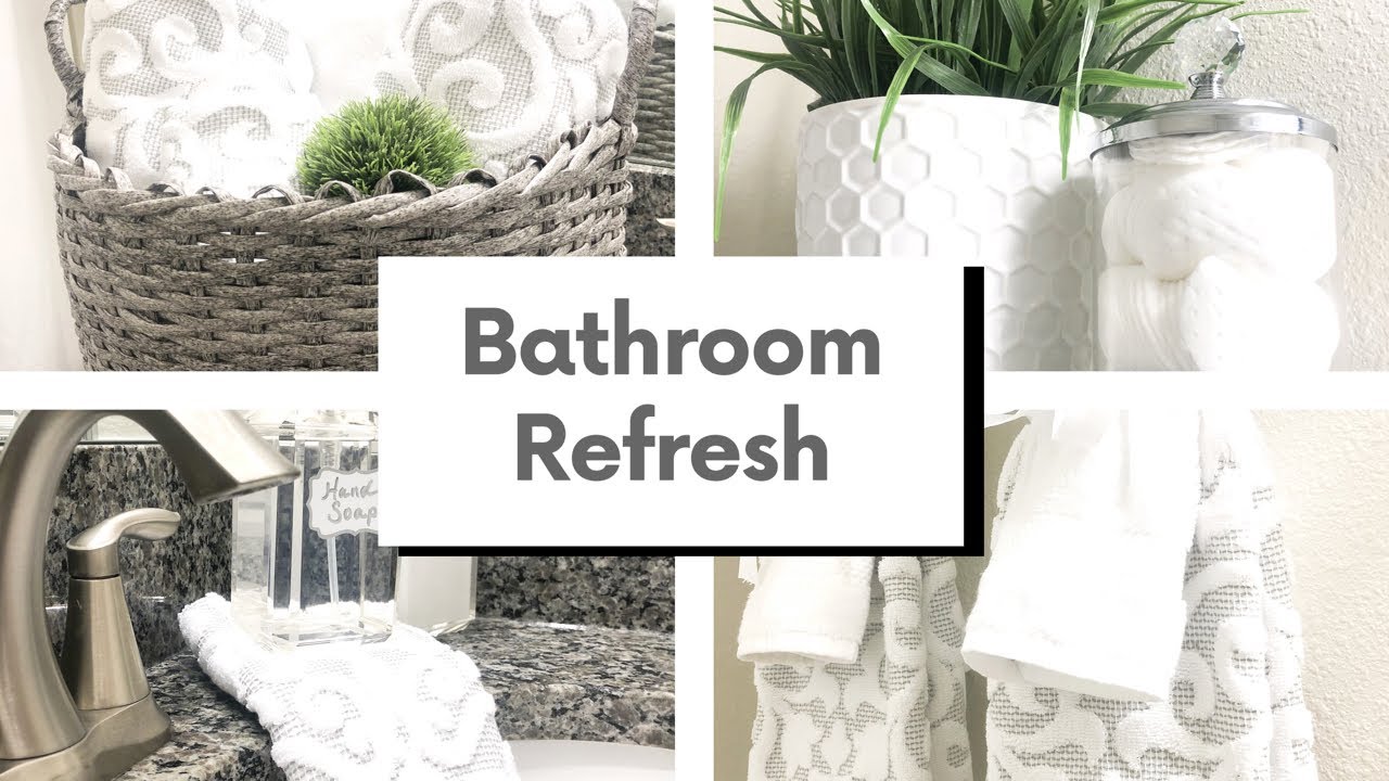 GUEST BATHROOM REFRESH | SPRING EDITION