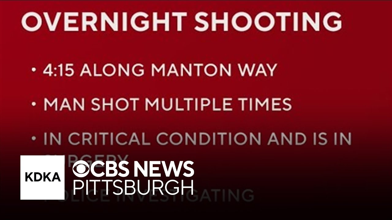 Man shot multiple times in Pittsburgh's Allentown neighborhood