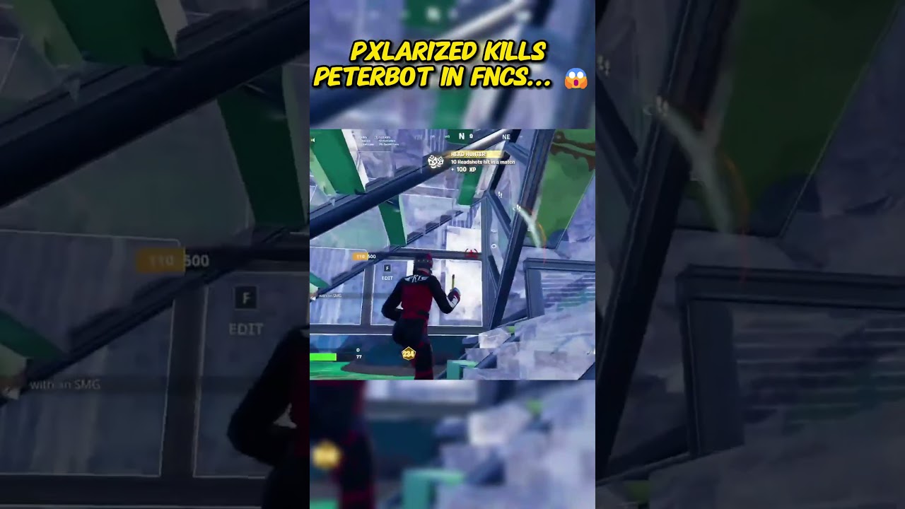 Pxlarized kills Peterbot in FNCS... 😱