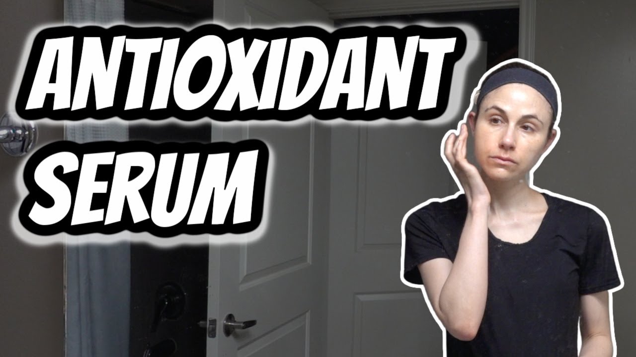 Vlog: Antioxidant serums and sunscreen| Dr Dray