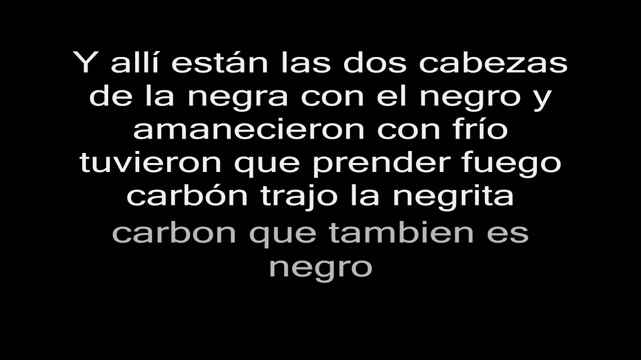 Violeta Parra - Casamiento de negros Letra HD