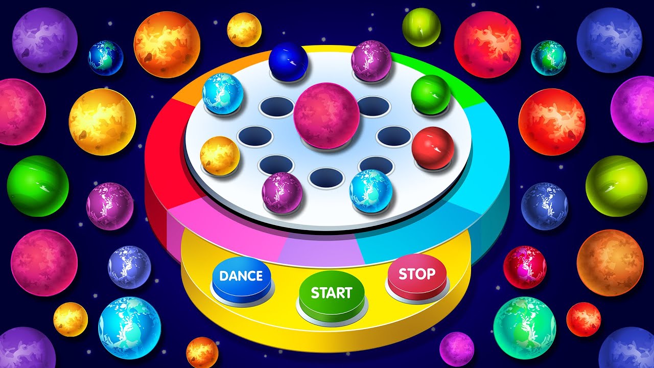 Dancing Balls with Finger Family + More Best Learning Videos for Toddlers by Kids