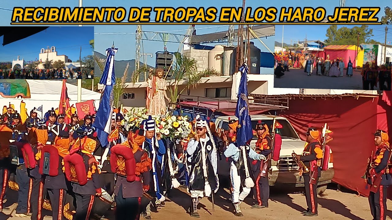 Bandas de guerra en los haro jerez Zacatecas en honor a San Rafael arcángel 24/10/2025#losharo 
