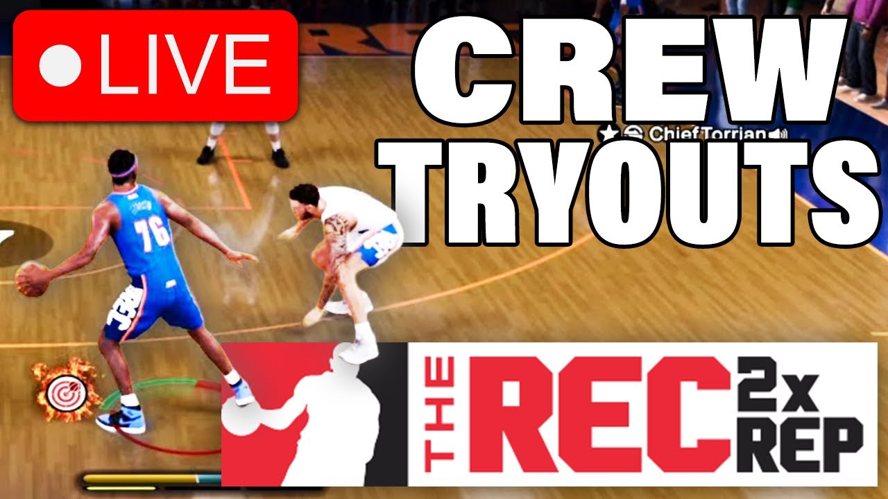2x Rep Rec Crew Tryouts In NBA 2K26!