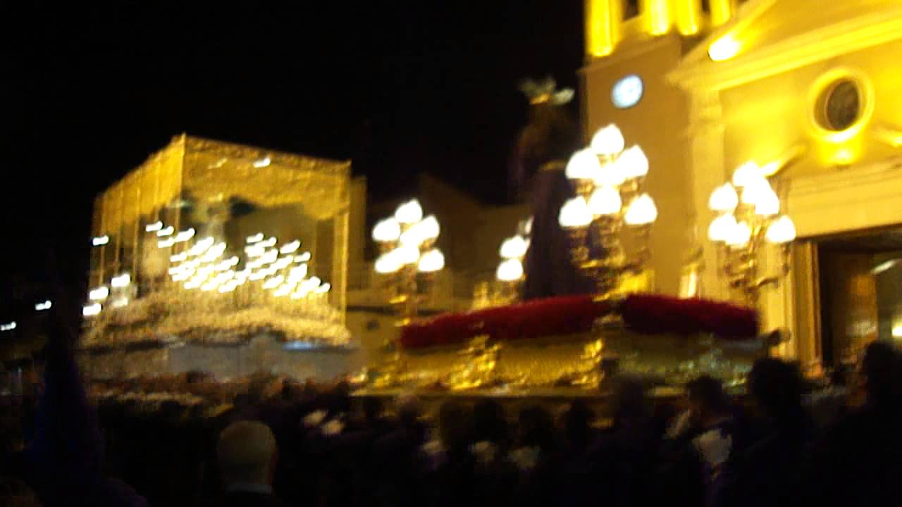 Encuentro del Martes Santo de Las Torres de Cotillas 2014. Toca la banda de la Piedad de Las Torres.