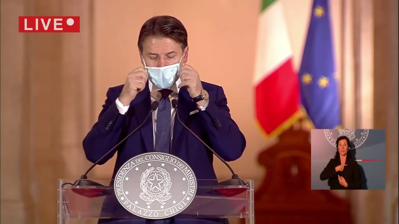 Emergenza Covid, restrizioni seconda ondata: le comunicazioni del premier Conte (replica)