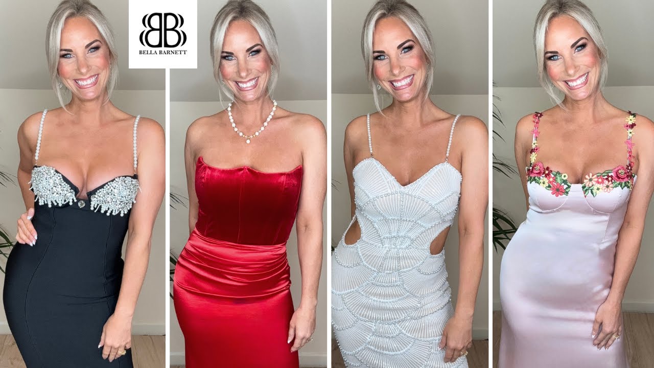 VALENTINES DRESSES OUTFITS BELLA BARNETT HAUL DISCOUNT CODE SPECIAL OCCASION