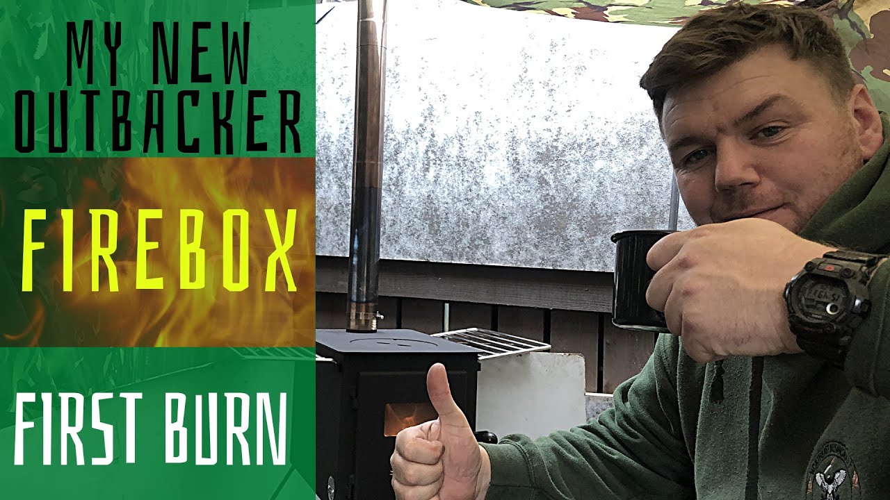 Outbacker  Stove | Hot Tent Stove | Bushcraft | Outdoor Cooking #hottent #woodstove #woodburner