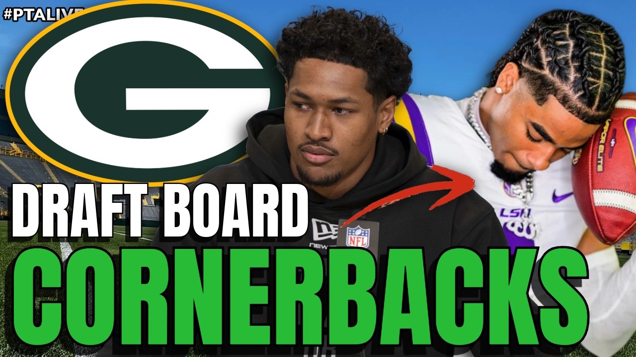 🚨🧀 Packers Draft Board SHAKEUP! Combine Flips CB Rankings!