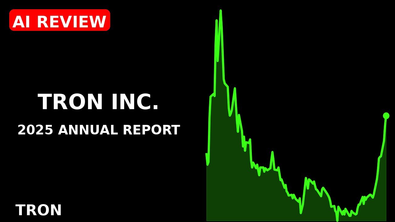 Tron Inc. 2025 annual report