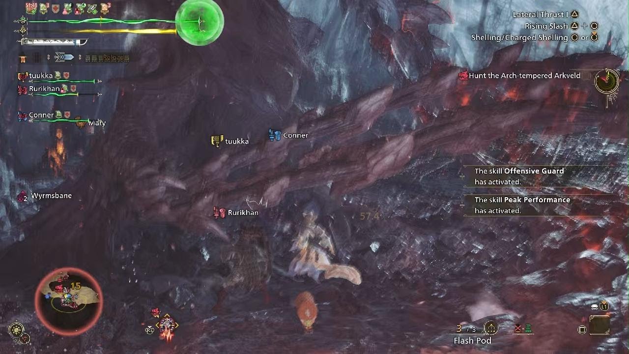 Monster Hunter Wilds_AT Arkveld and the gang