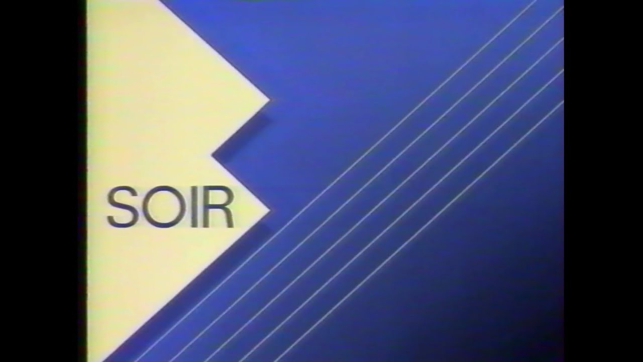 FR3 - Soir 3 en cours, météo, pub, bandes annonces (19 juin 1989)