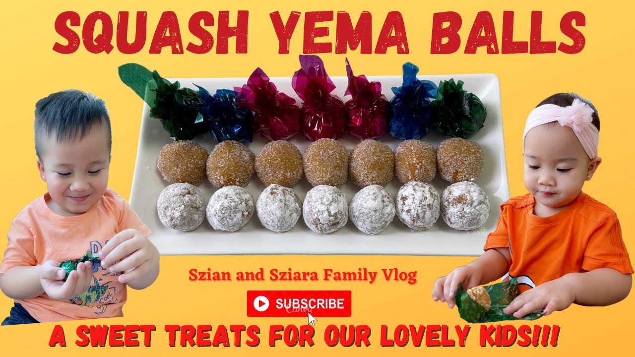 Squash Yema Balls | Kalabasa Yema Balls | Desserts | Sweets