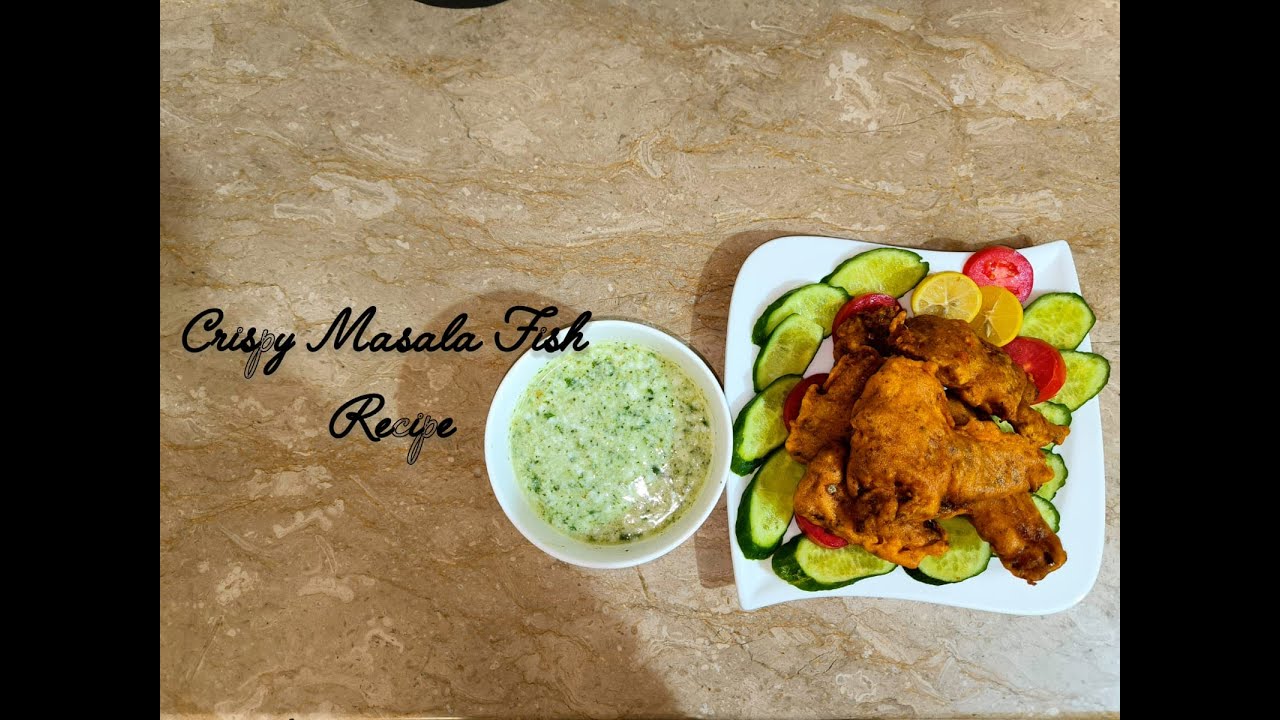 Crispy Masala Fish Recipe 🐟🔥 | Easy, Quick & Super Delicious 😍
