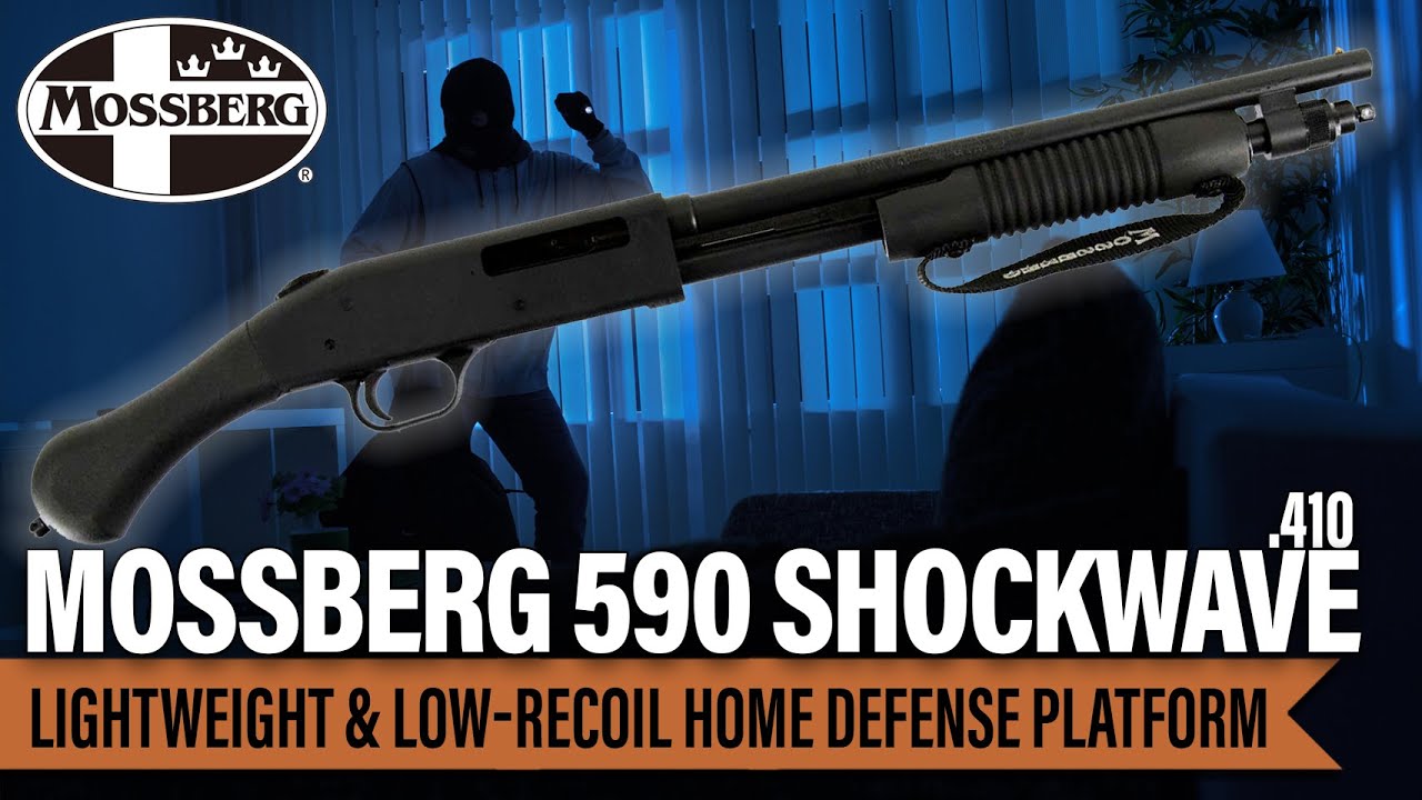 Дробовик для самообороны Mossberg 590 Shockwave