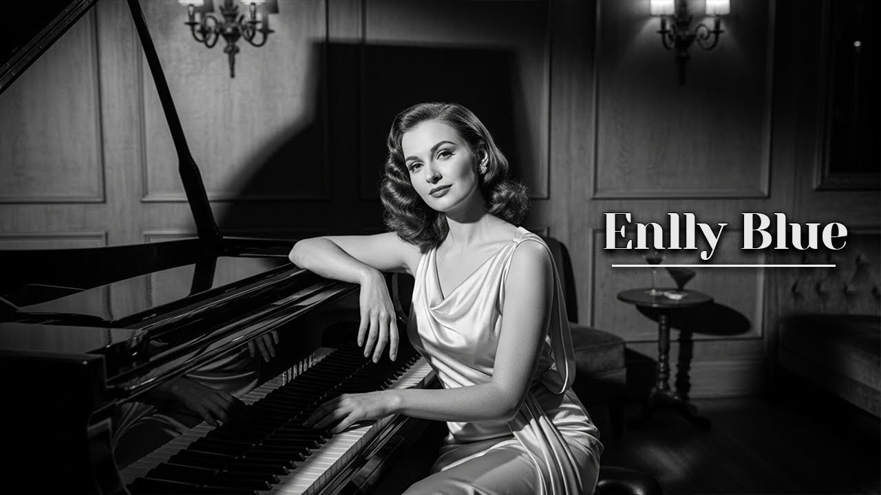 Enlly Blue - Firelight & Whiskey | Soul Blues Groove (Retro Club Jam, 1950s Bar Blues Style)